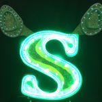 Shrek - A1 STAGE - SHREK photos -Shrek 'S' Light-up Sign a
